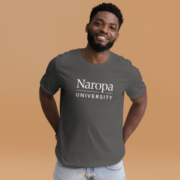 Unisex Classic Name Drop T-shirt- White Logo - Image 12