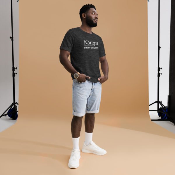 Unisex Classic Name Drop T-shirt- White Logo - Image 9