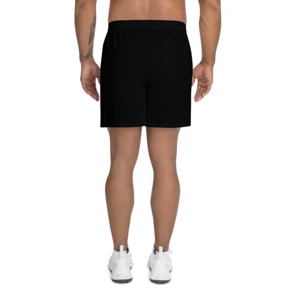 Naropa Wordmark Men's Recycled Black Shorts - Image 4