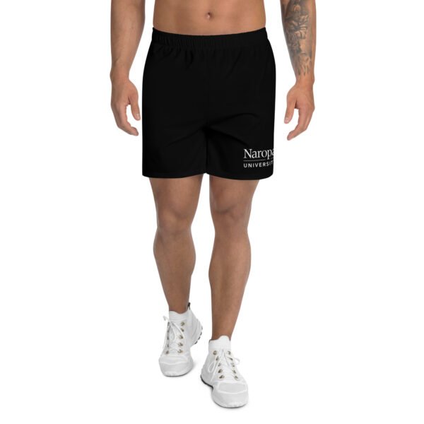 Naropa Wordmark Men's Recycled Black Shorts
