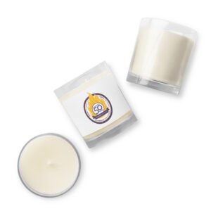 Glass Jar Soy Wax Candle - 50th Anniversary