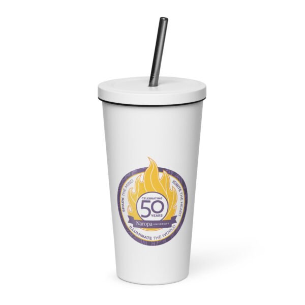 Insulated tumbler with a straw - 50th Anniversary - Image 4