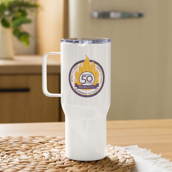 Travel mug with a handle - 50th Anniversary
