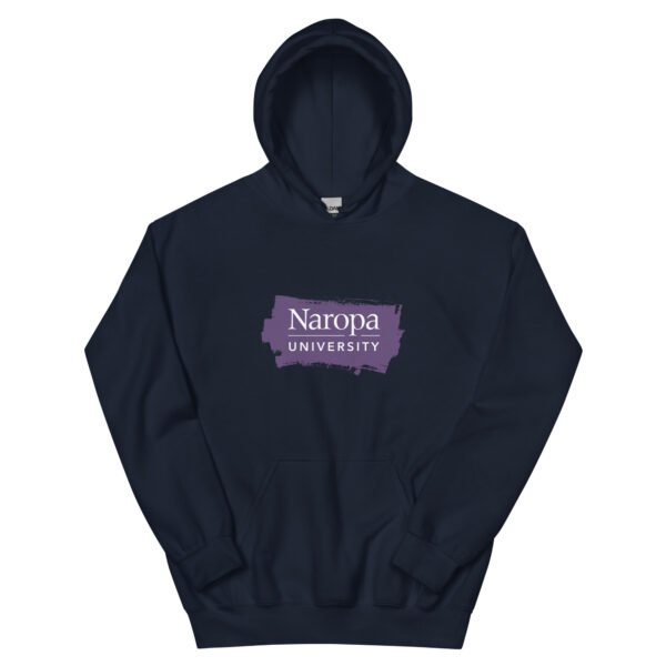 Naropa Brushstroke Unisex Hoodie - Image 2