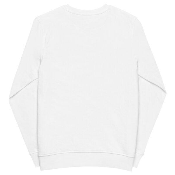 Naropa Brushstroke Unisex Organic Sweatshirt - Image 7