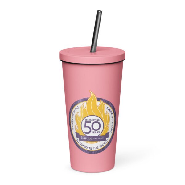 Insulated tumbler with a straw - 50th Anniversary - Image 3