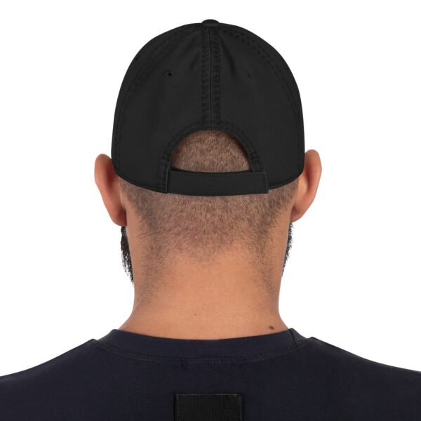 Distressed Dad Hat with White Naropa Logo - Image 2