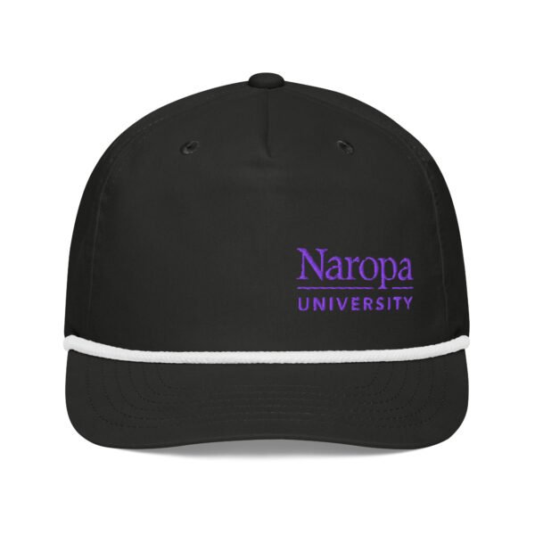 Golf rope with Purple Naropa Logo