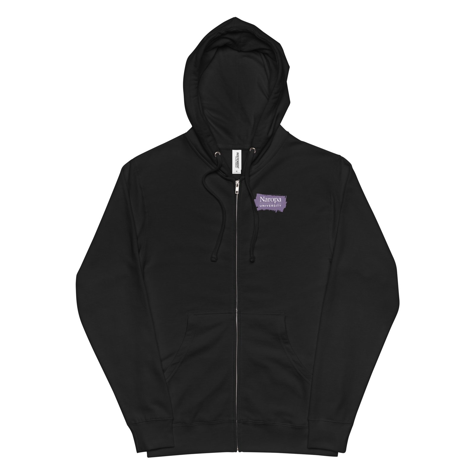 Unisex fleece zip up hoodie - Image 14