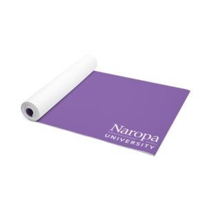 Naropa University Foam Yoga Mat — Lightweight Non-Slip Yoga Mat with Logo