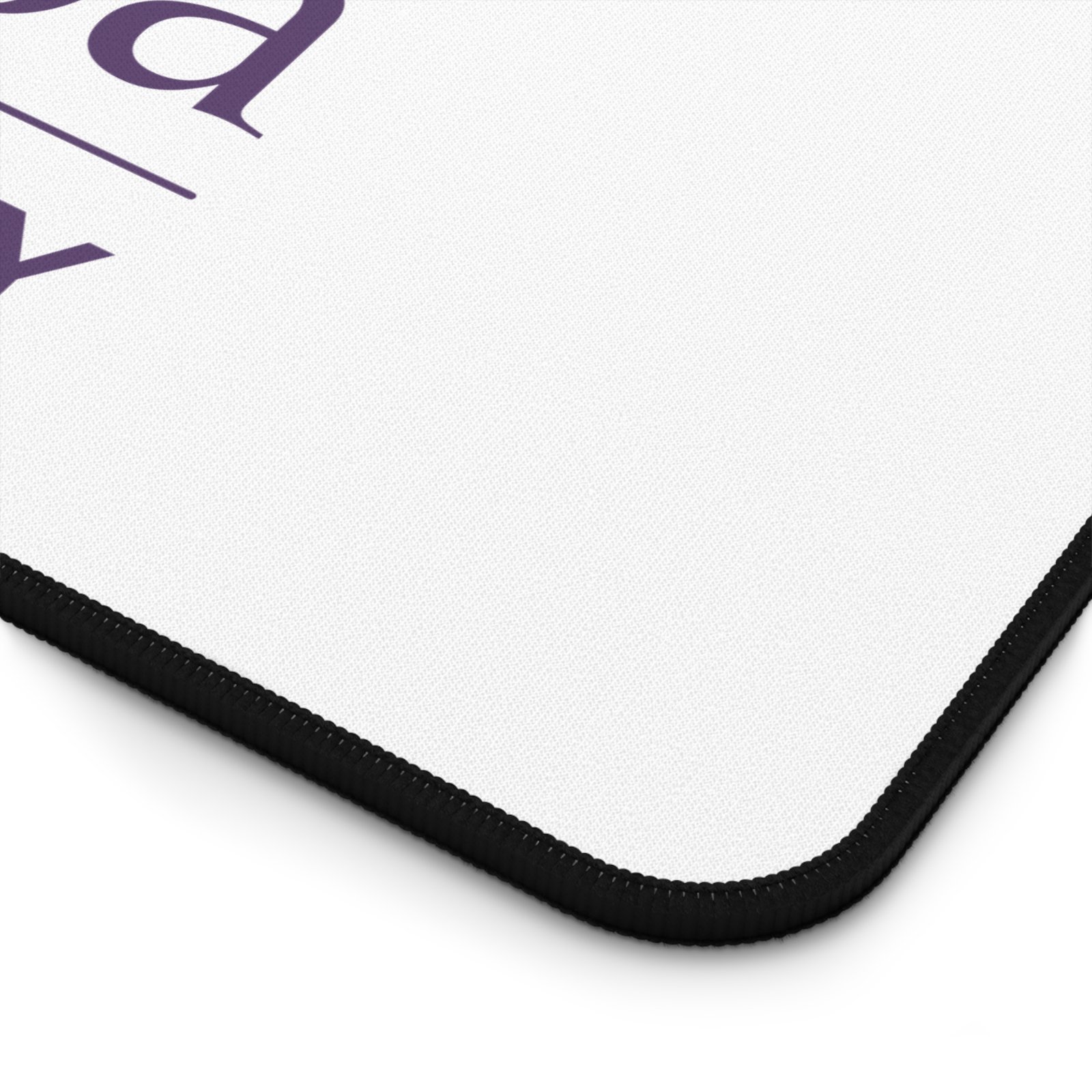 Naropa University Branded Desk Mat — Minimal White Logo Mouse Pad - Image 4