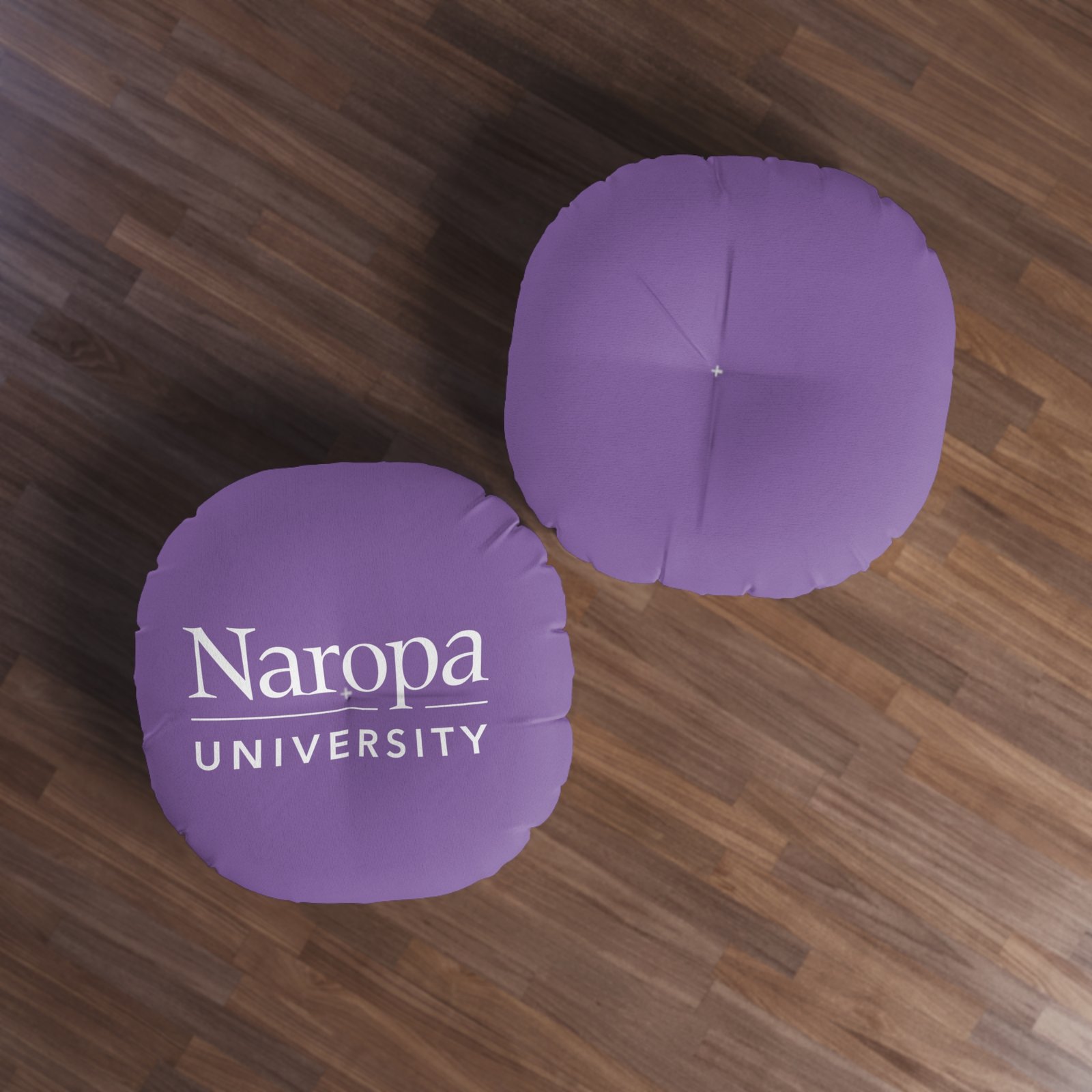 Naropa University Round Tufted Floor Pillow — Cozy Meditation & Dorm Seating - Image 2