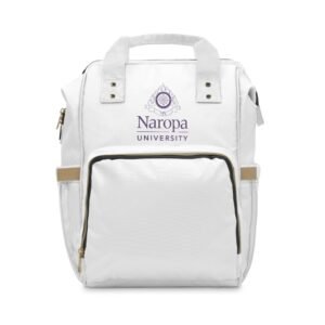 Naropa University Multifunctional Diaper Backpack — Large Insulated Baby Bag with Changing Mat