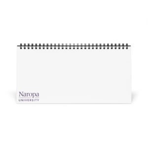 Desktop Calendar — Custom Branded Naropa University Desk Calendar