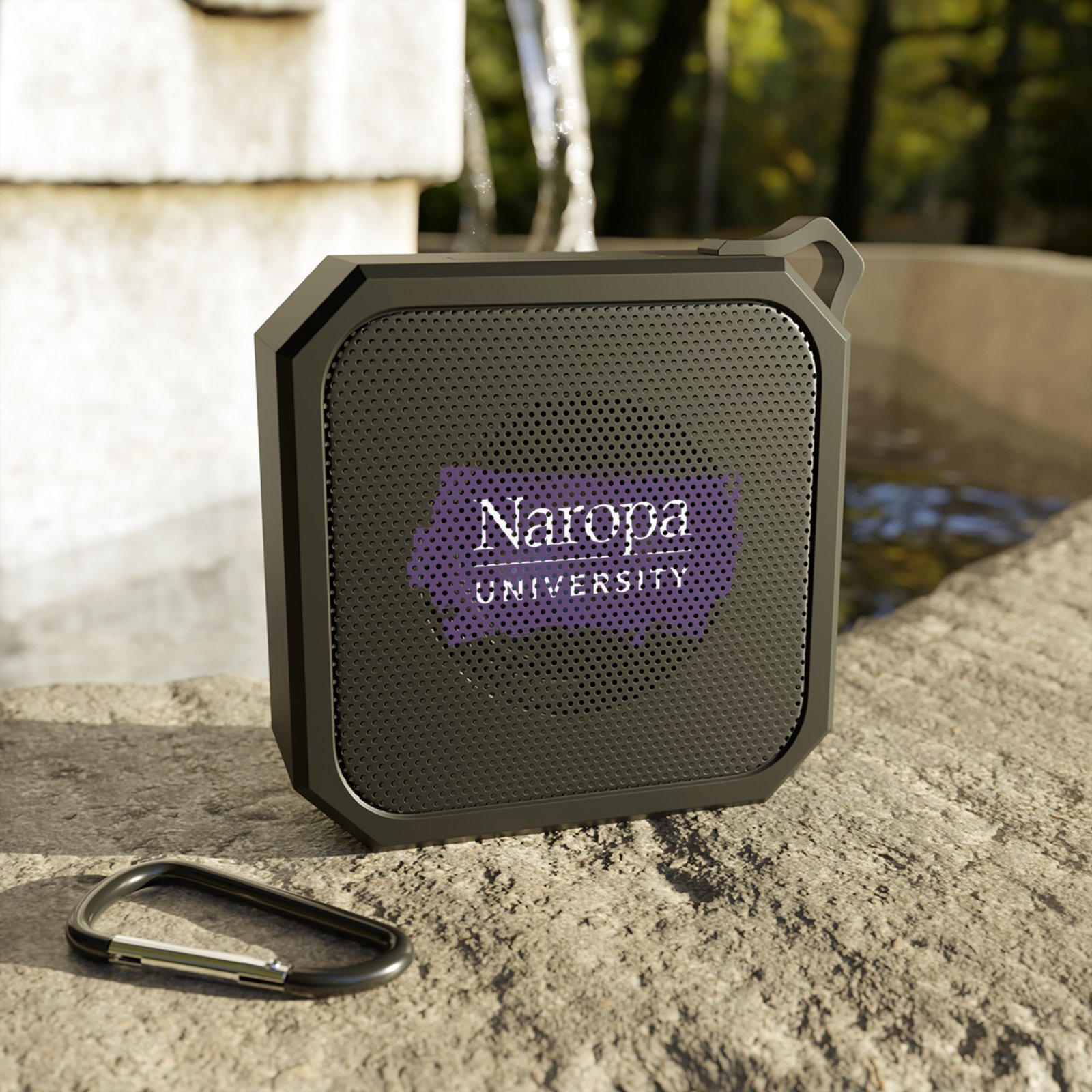 Naropa University Rugged Outdoor Bluetooth Speaker – Water-Resistant Portable Travel Speaker - Image 2
