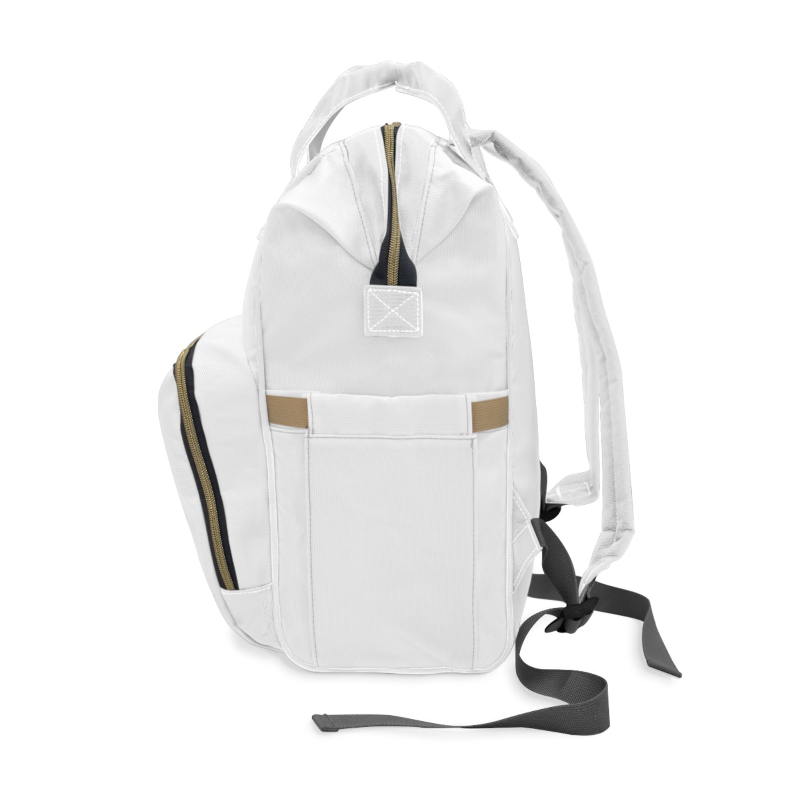 Naropa University Multifunctional Diaper Backpack – Large Insulated Baby Bag - Image 5