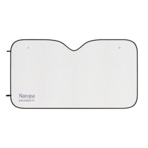 Naropa University Car Sun Shade – Foldable Windshield Sunshield for UV Protection